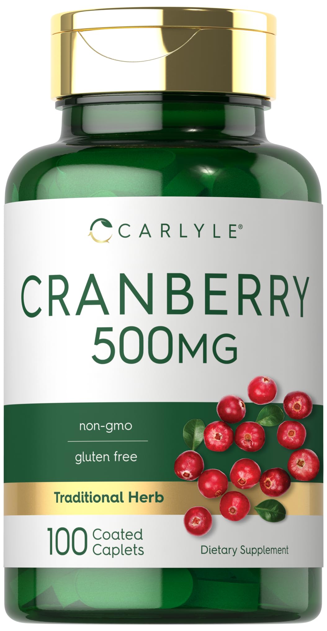 Carlyle Cranberry Pills bottle with label