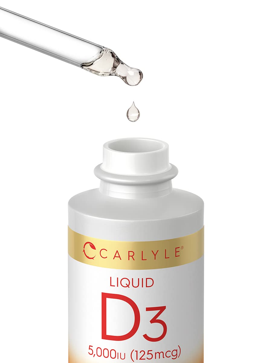 Serving suggestion for Carlyle Vitamin D3 liquid drops