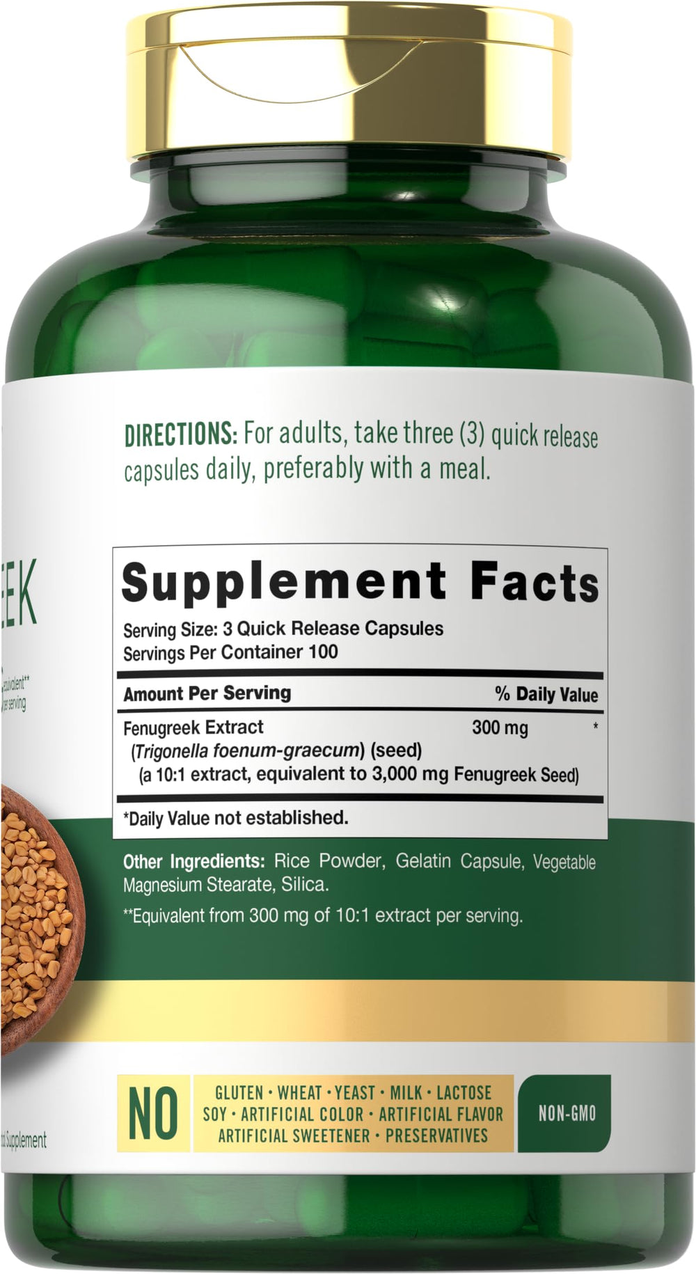 Carlyle Fenugreek Capsules product image
