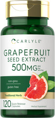 Carlyle Grapefruit Seed Extract bottle with label