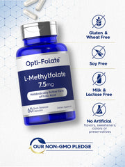 Quick-release capsules with 7.5 mg L-METHYLFOLATE