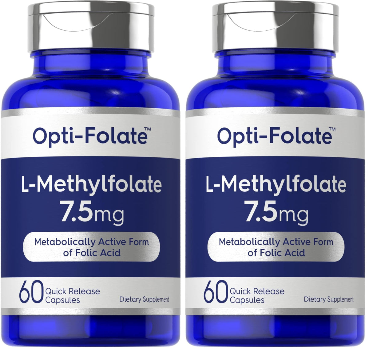 Carlyle L-Methylfolate 7.5 mg bottle – pack of 2