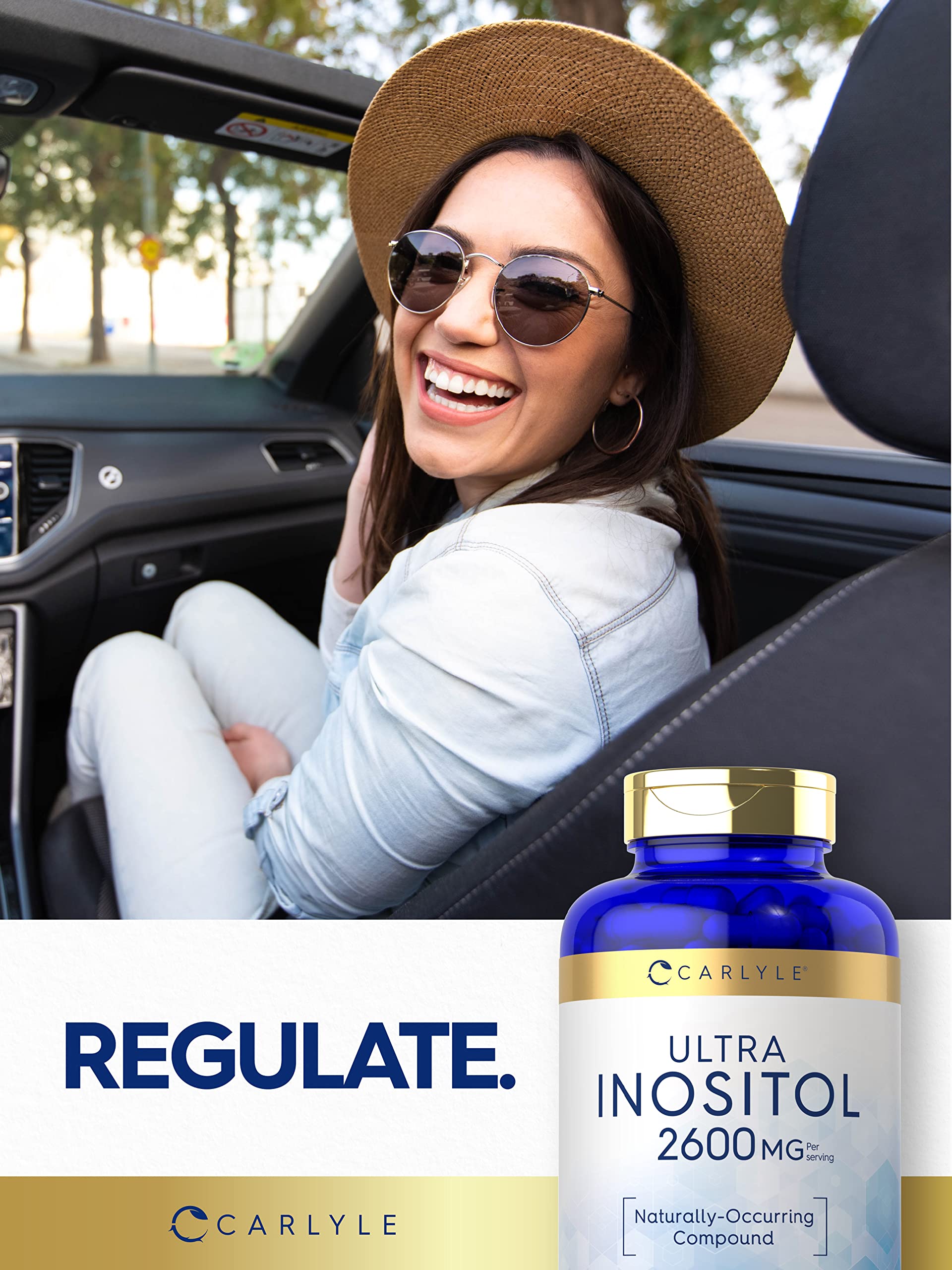 Carlyle bottle in a bright kitchen setting suggesting daily wellness routine
