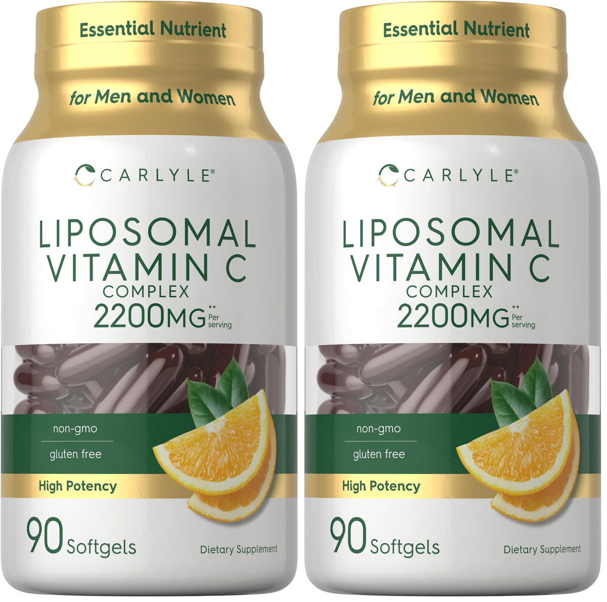 Carlyle Liposomal Vitamin C bottle – front view