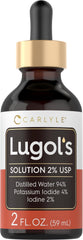 Carlyle Lugols Iodine 2% bottle – 2 fl oz