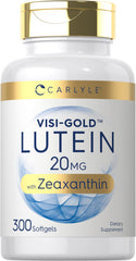 Carlyle Lutein Zeaxanthin 20mg 300 Softgels bottle
