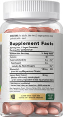 Vegan Lemon Raspberry Carlyle Magnesium Citrate Gummies