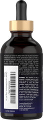 Carlyle Melatonin Liquid 1mg Berry Flavor label