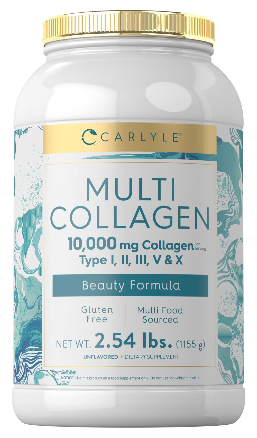 Carlyle Multi Collagen Peptides 40 oz bottle