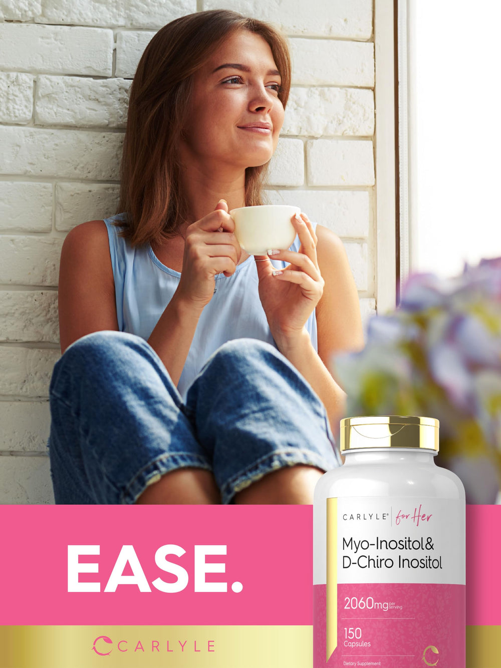 Gluten-free and Non-GMO labeling on bottle