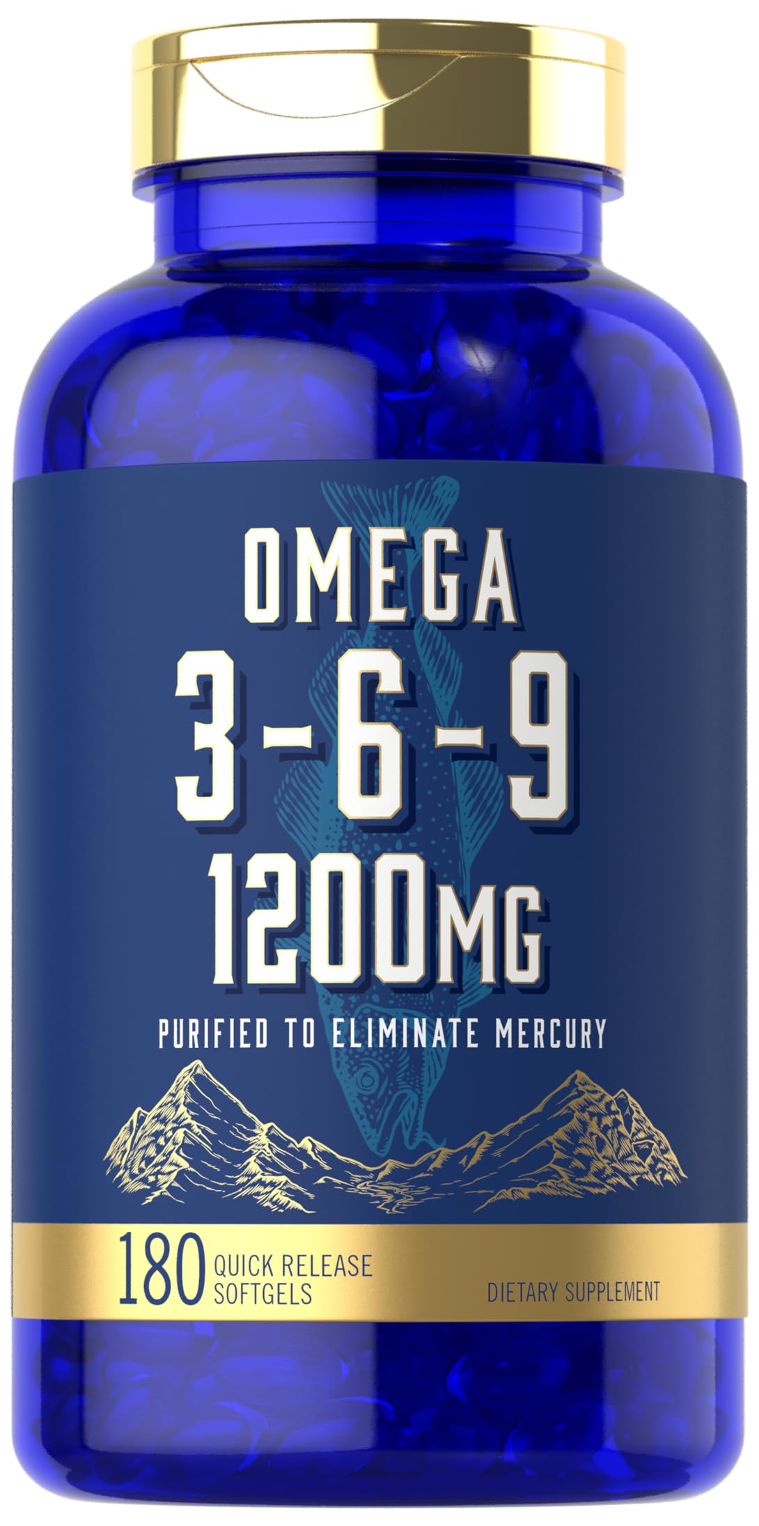 Carlyle Omega 3-6-9 softgels bottle