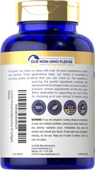 Close-up of quick release softgel capsules