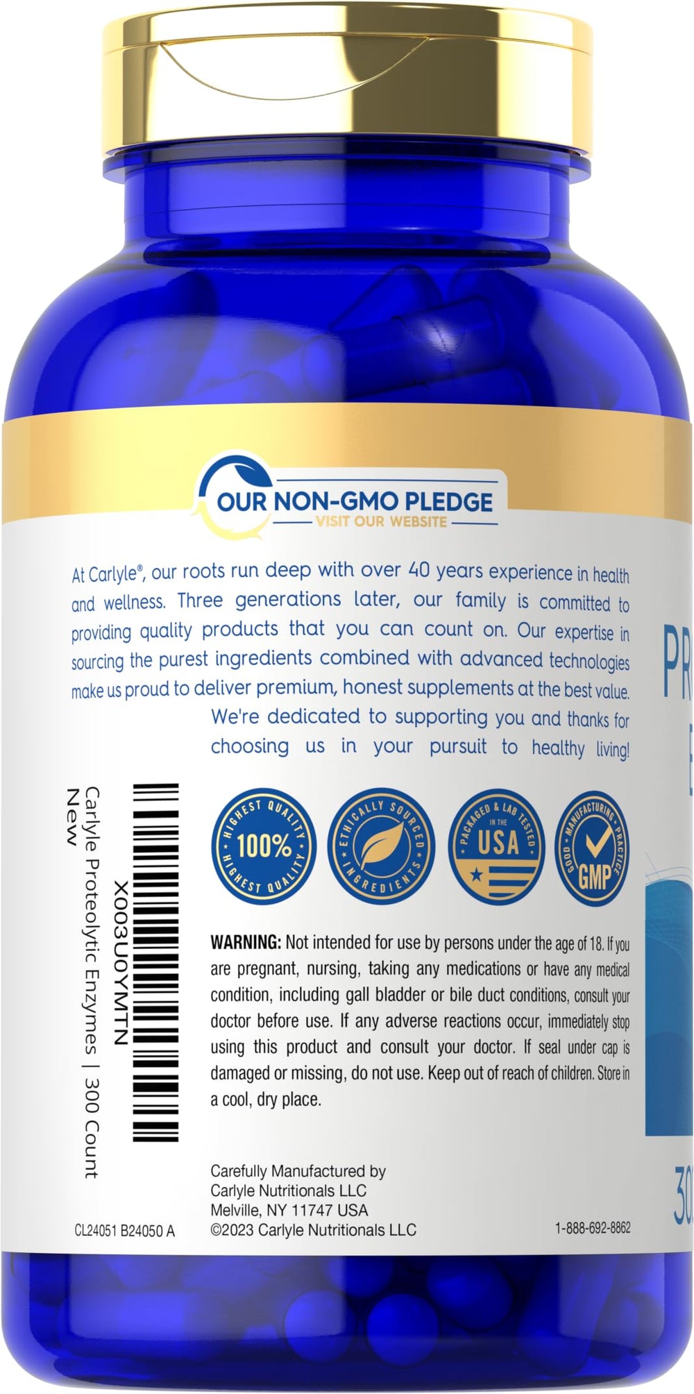 Illustration of proteolytic enzymes and turmeric concept