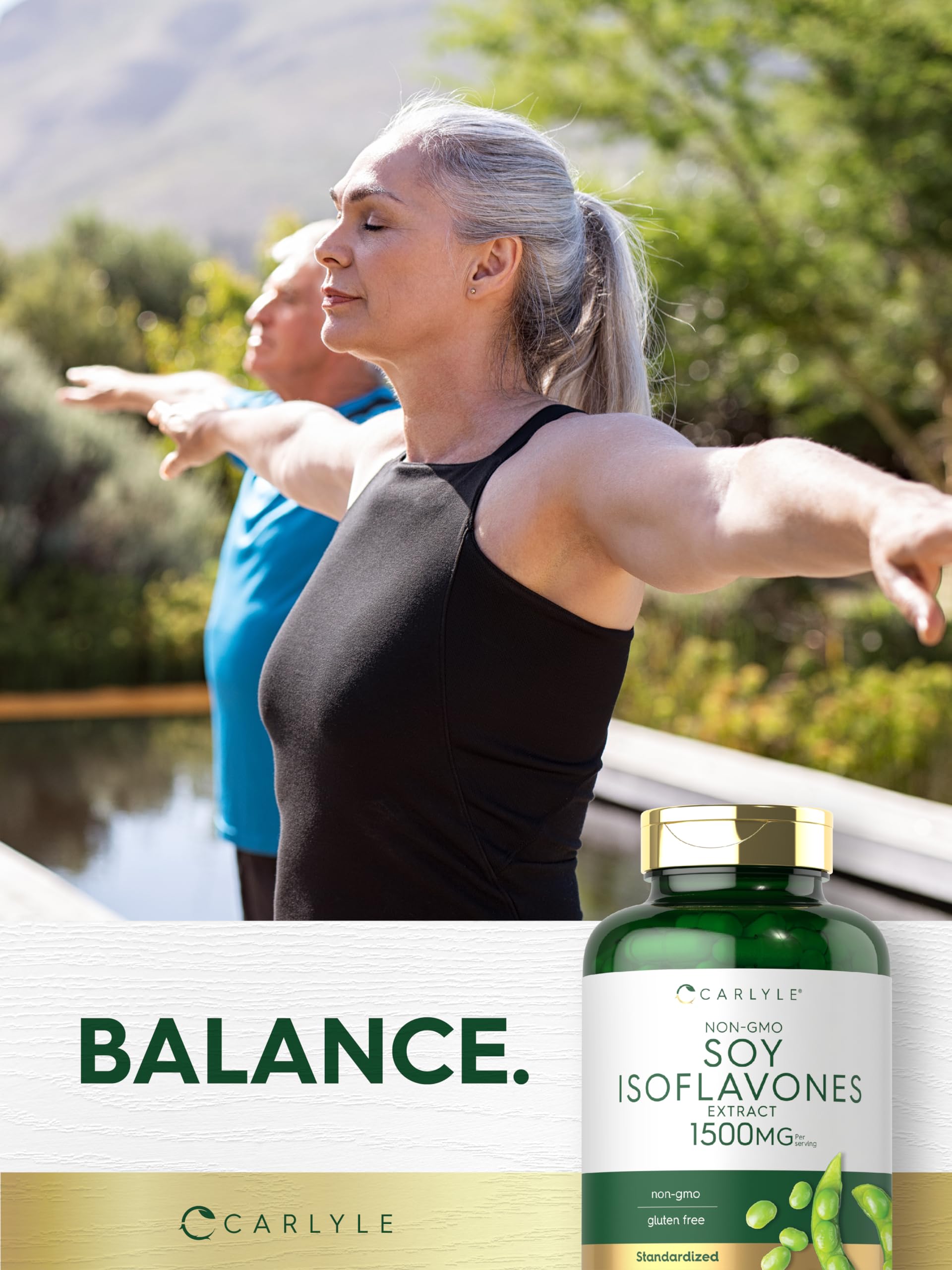 Lab-tested quality and trusted ingredients on Carlyle bottle