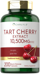 Carlyle Tart Cherry Capsules bottle and label