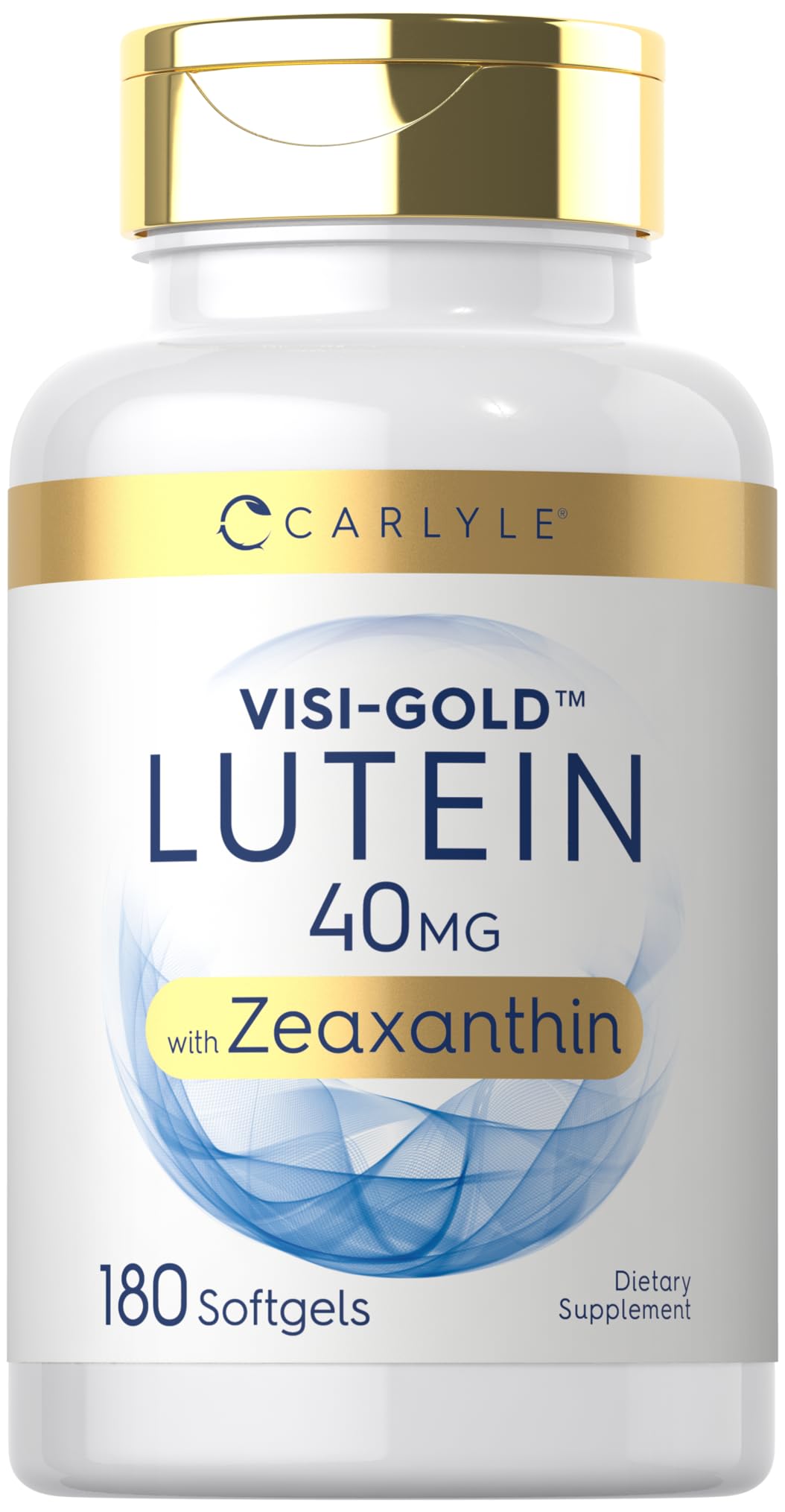 Carlyle Visi-Gold Lutein & Zeaxanthin supplement bottle