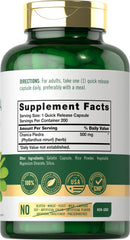 Close-up of Chanca Piedra capsules