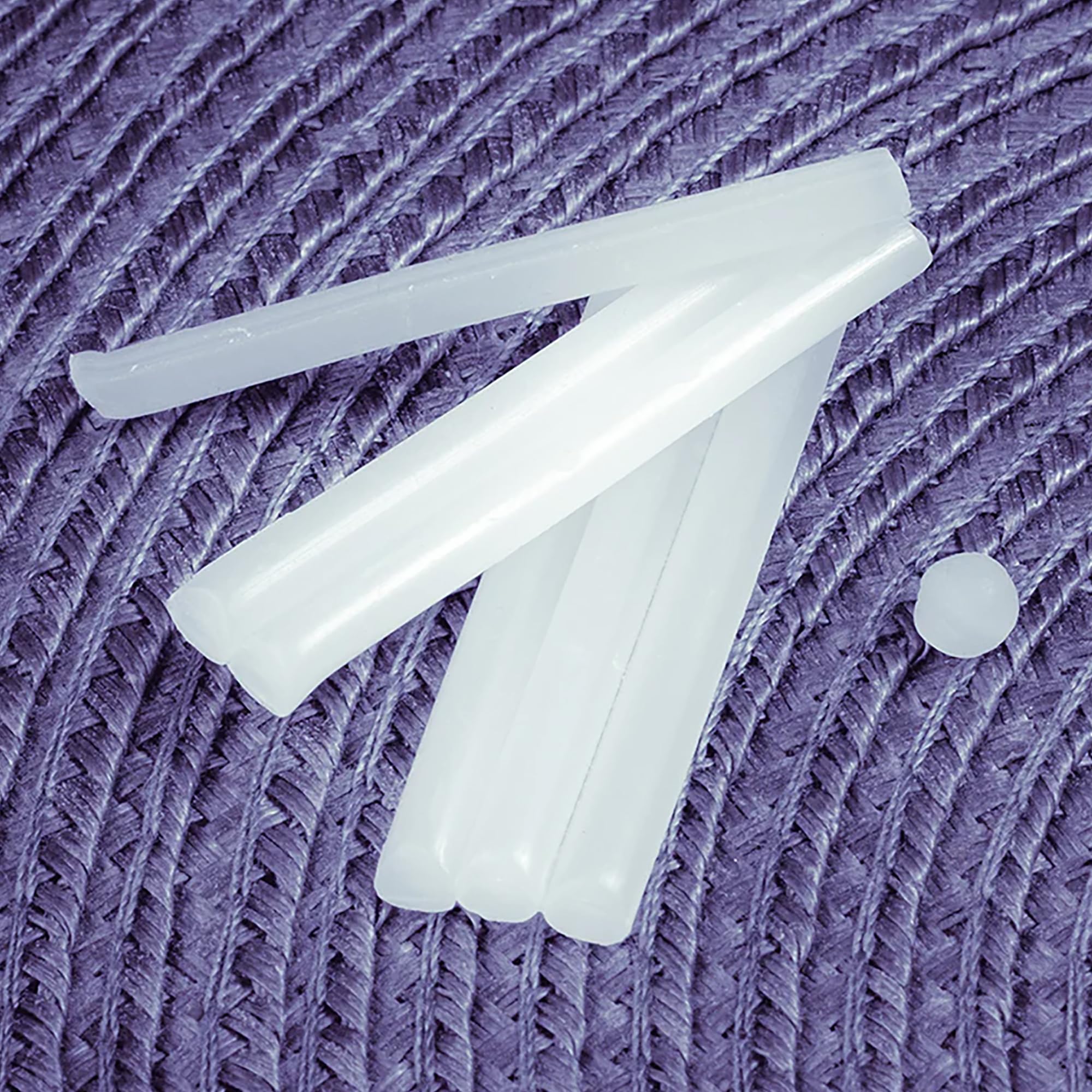 Tearing off a wax strip from the pack