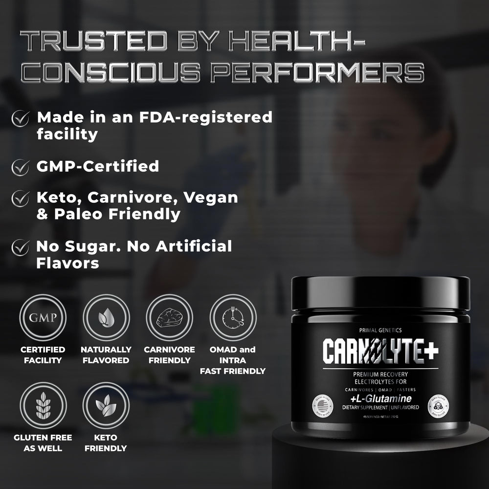 Premium electrolyte formula without stevia or artificial additives