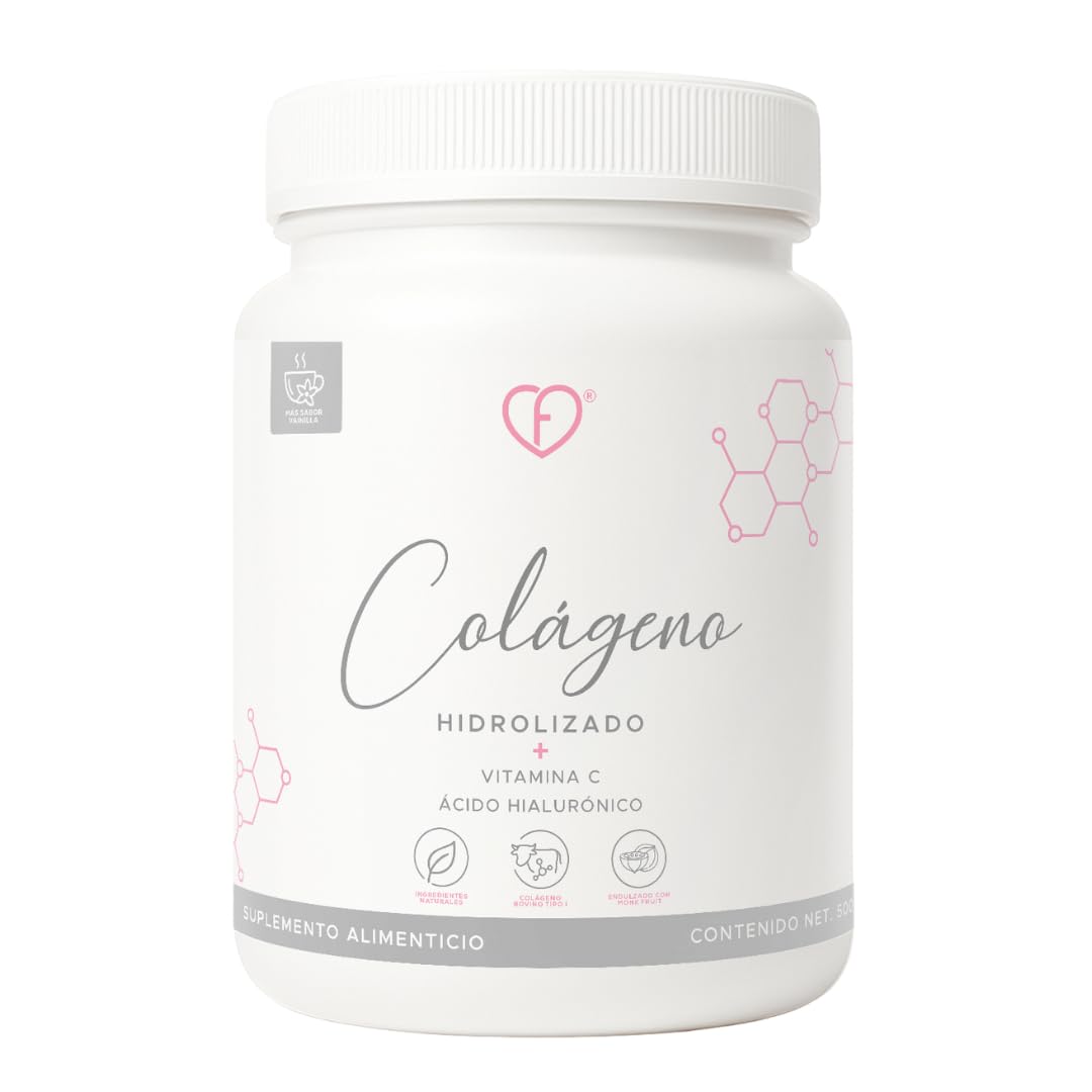 Front view of Caro Fit hydrolyzed collagen powder 500 g