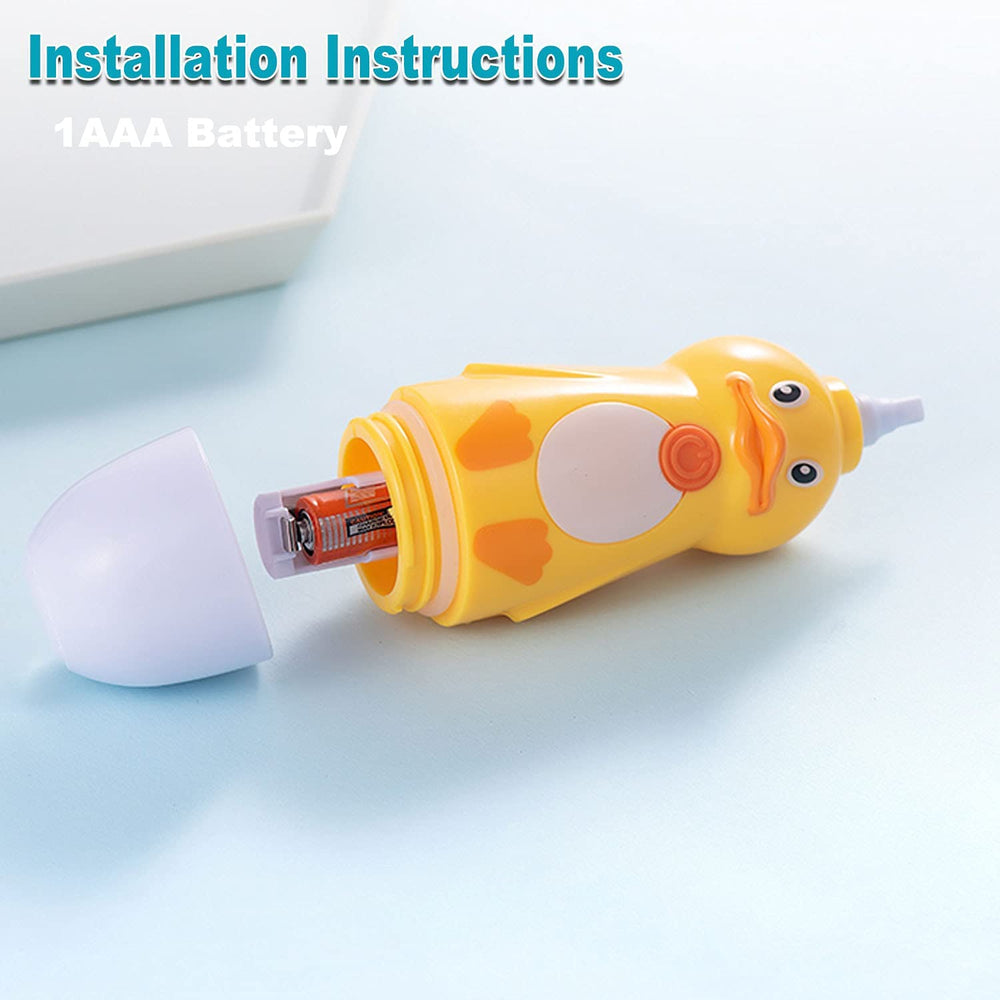 Cartoon animal-themed toothbrush for kids aged 2-6