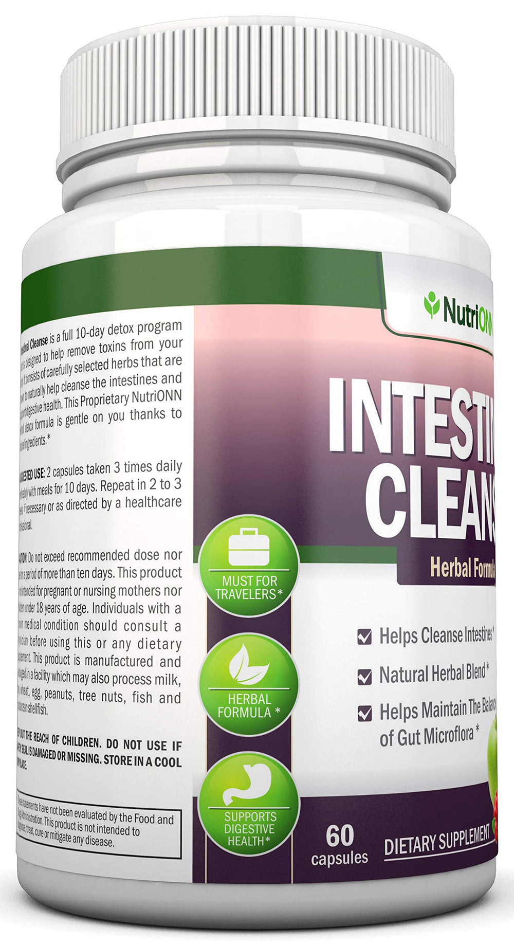 Carrot juice and other nutrients for digestive support