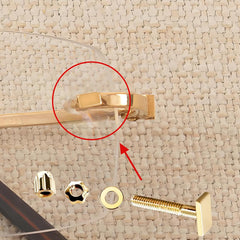 Gaskets included in Cartier screw set