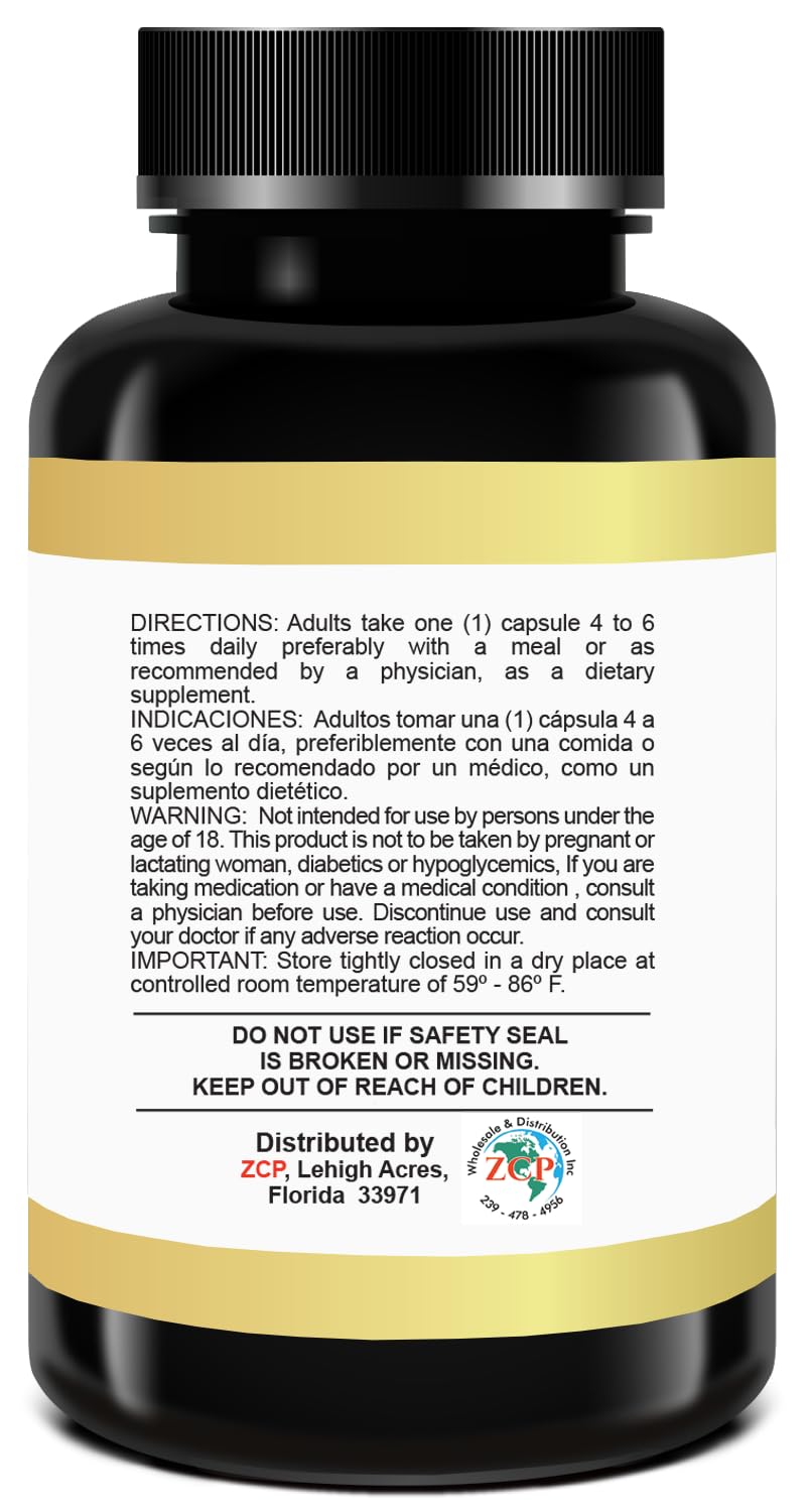 Close up of Cartilage-age 750 mg label