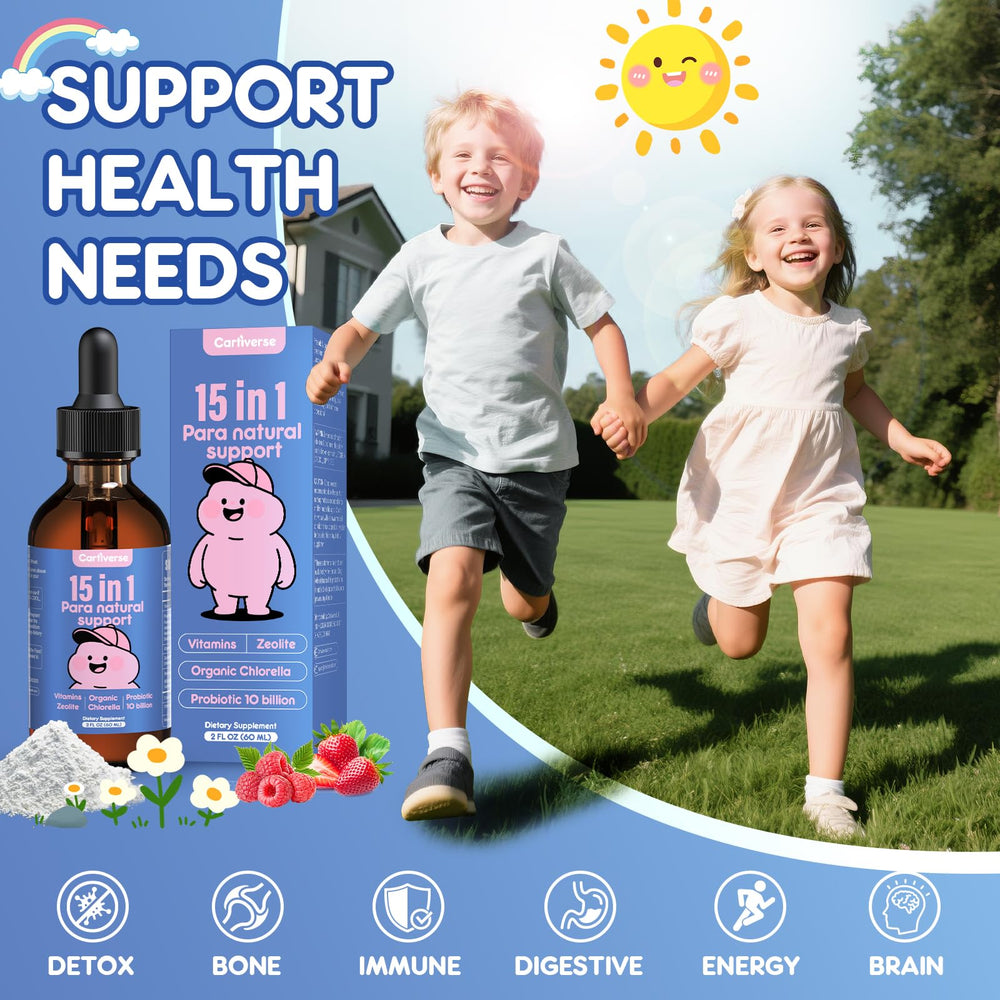 Chlorella and oregano oil ingredients on label