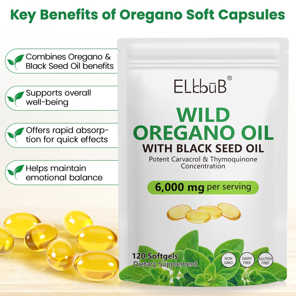 Graphic showing carvacrol content of 165mg per serving