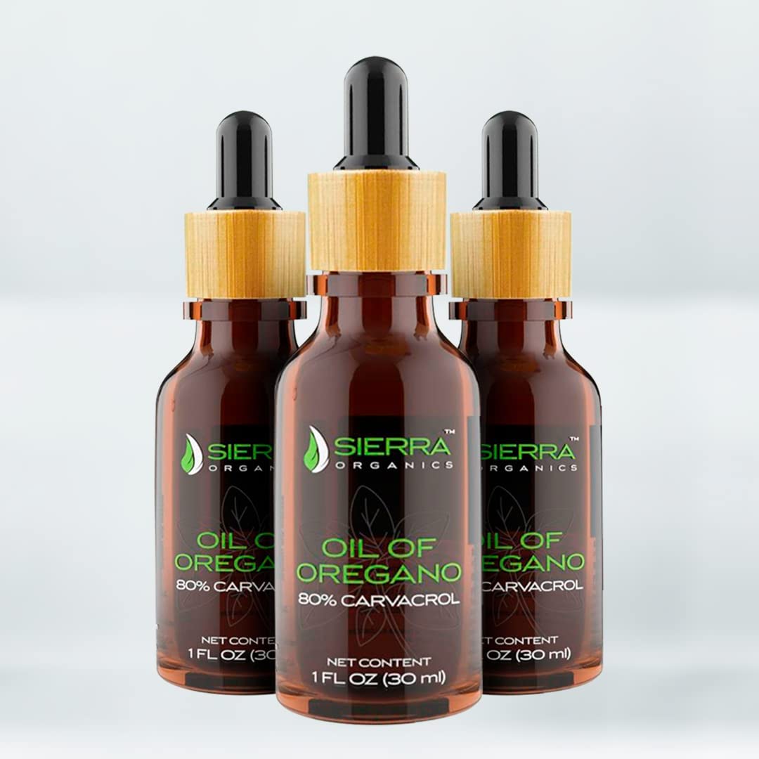 Label highlighting 80% carvacrol potency