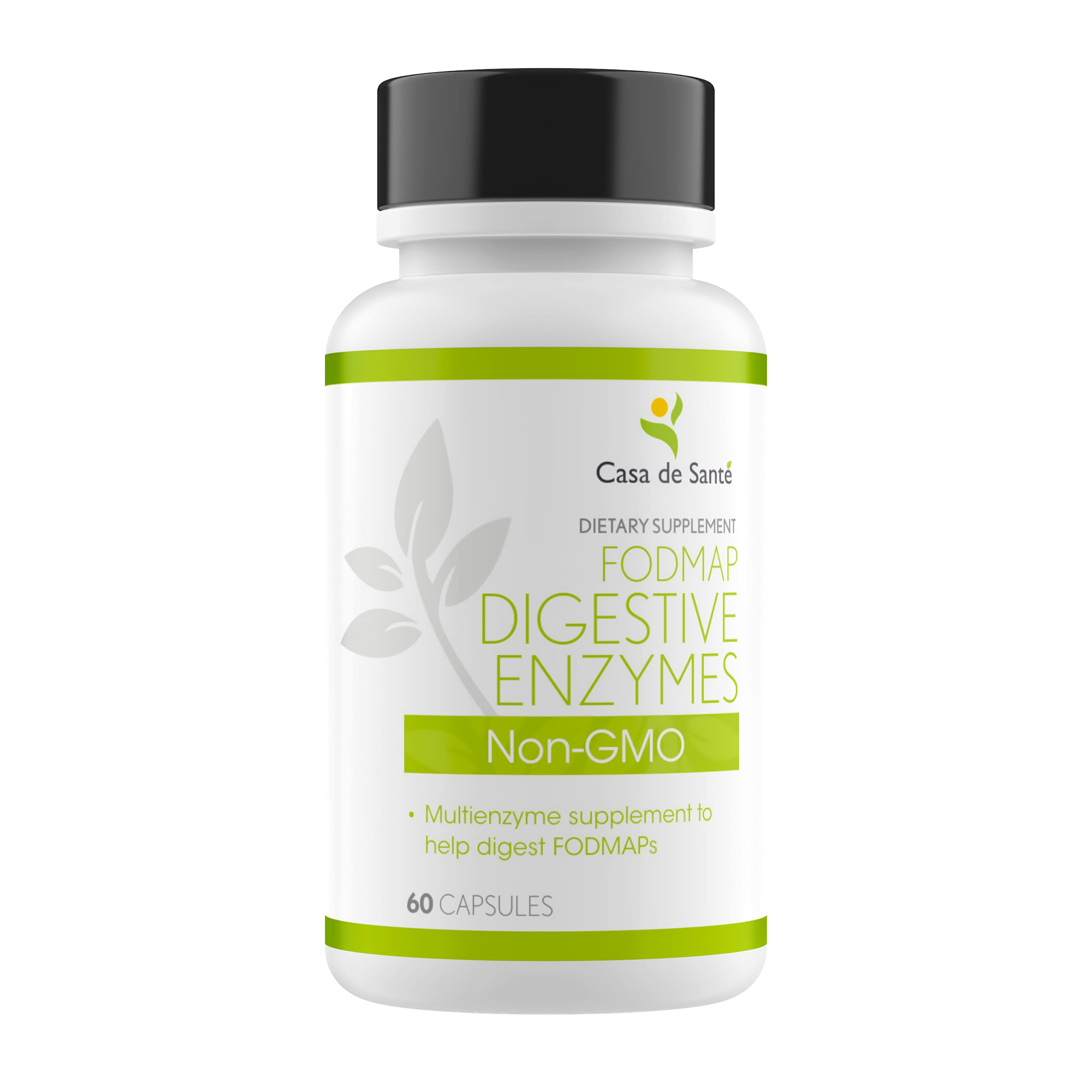 Casa de Sante FODMAP Digestive Enzymes bottle label