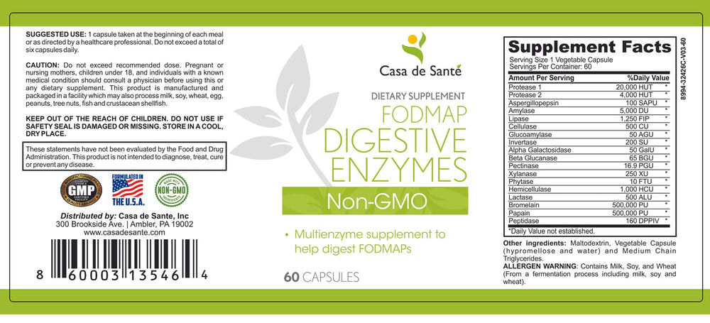 Low FODMAP certified badge