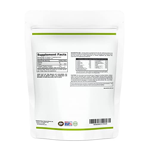 Close-up of Grassfed, Pastured Collagen Peptides texture