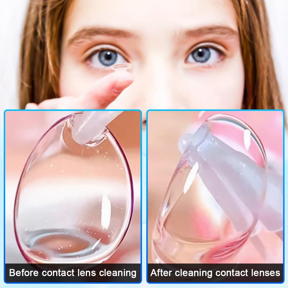 Included accessories for CASBOMY cleaner: manual, USB cable, tweezers, remover tool, solution container