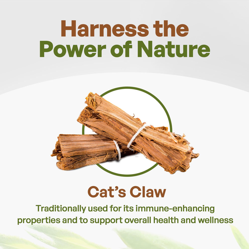 Close-up of Cat's Claw powder texture