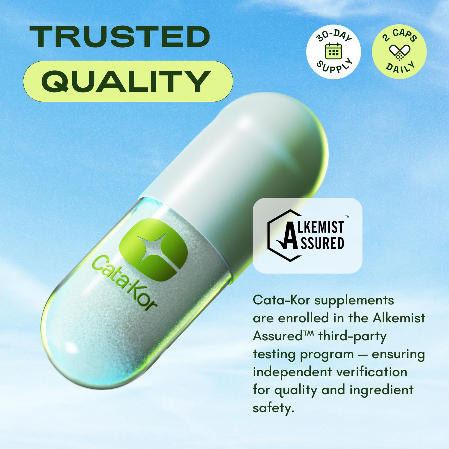 Lifestyle setting featuring Cata-Kor NMN Liposomal NAD+ Core