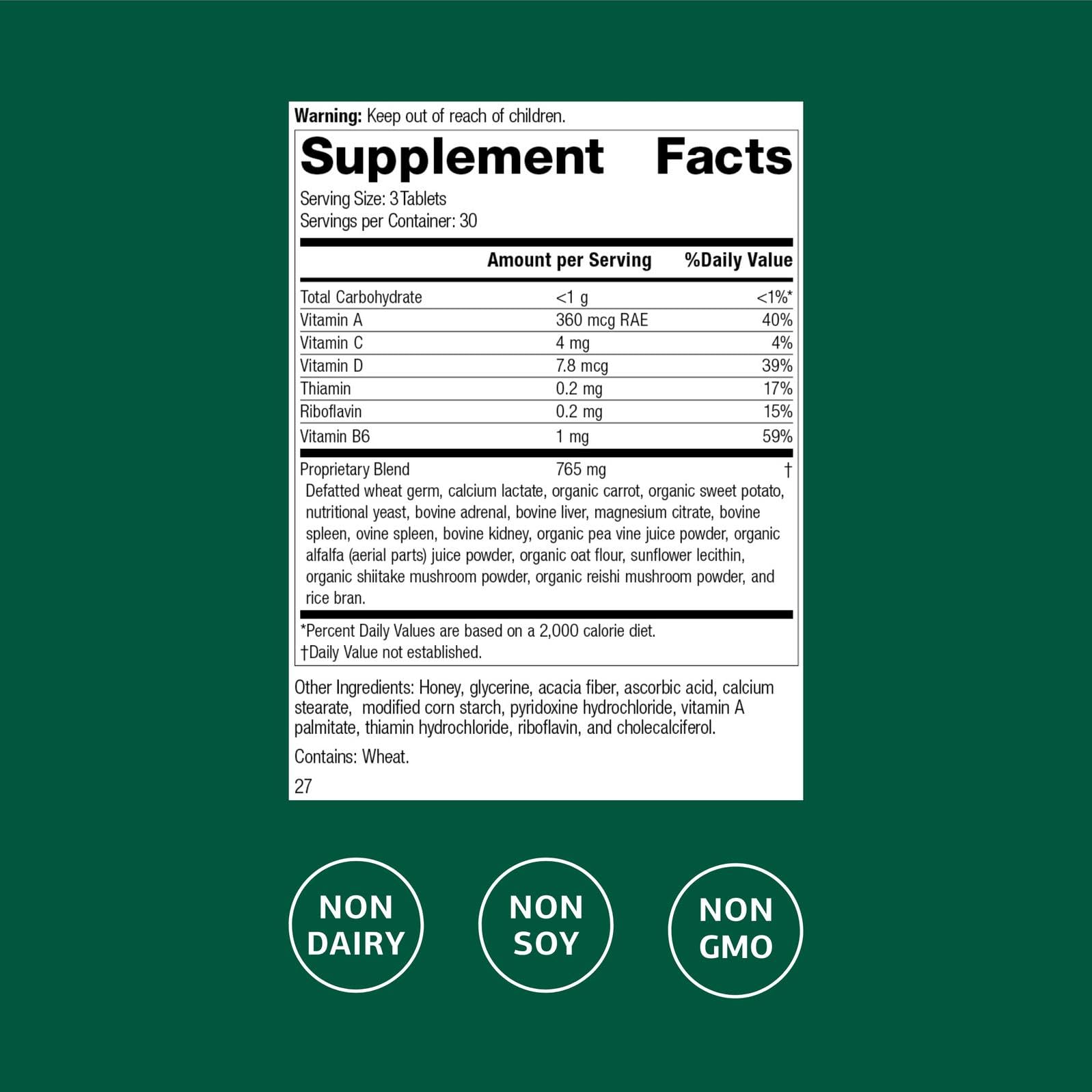 Catalyn supplement highlighting antioxidant support