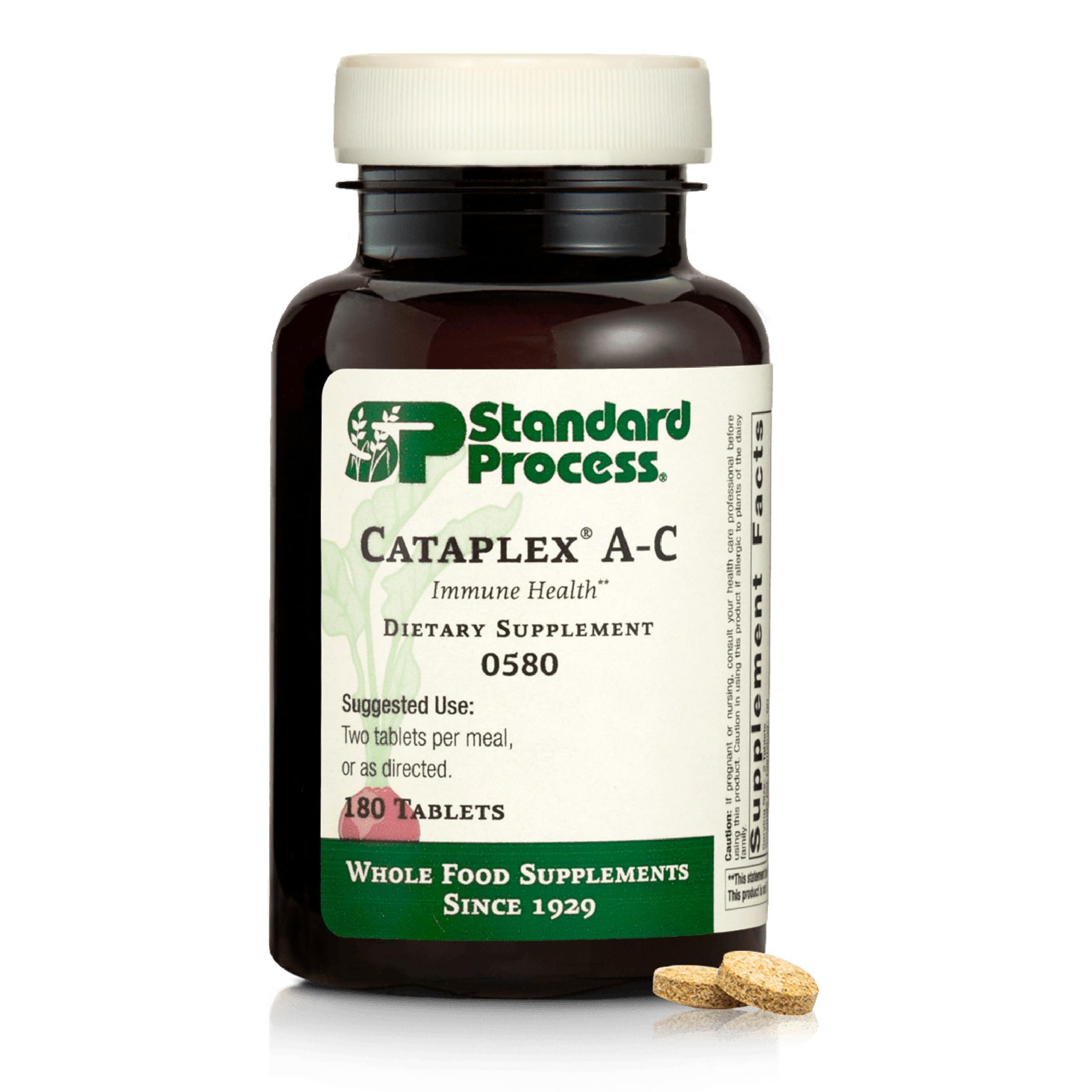 Cataplex A-C bottle with Standard Process label