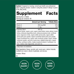 Close-up of Cataplex A-C label showing product details