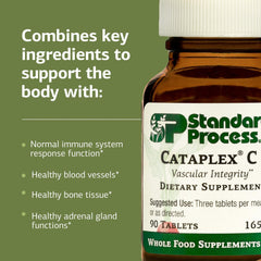 Cataplex C packaging highlighting Vitamin C benefits