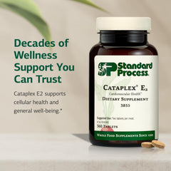 Selenium and vitamin E details featured on Cataplex E2 packaging