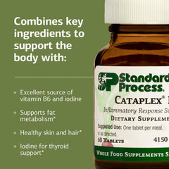 Close-up of flaxseed oil ingredients in Cataplex F