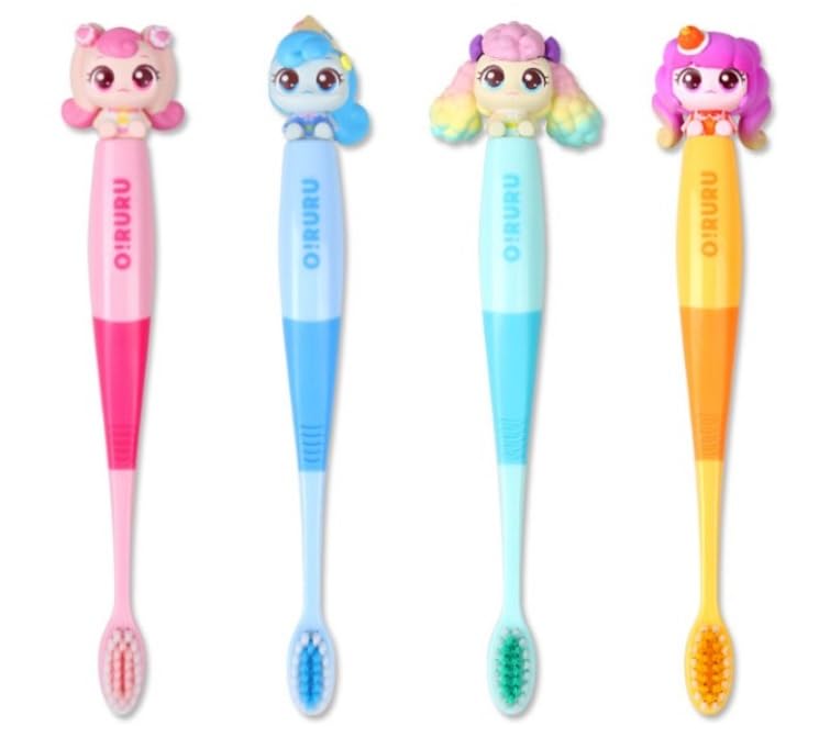 Cute cartoon Teenieping toothbrush top design