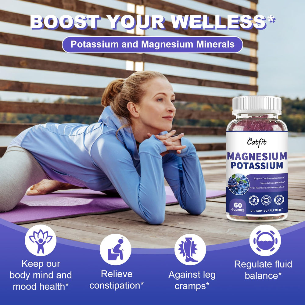 Catfit blueberry gummies with coenzyme Q10 and black pepper extract