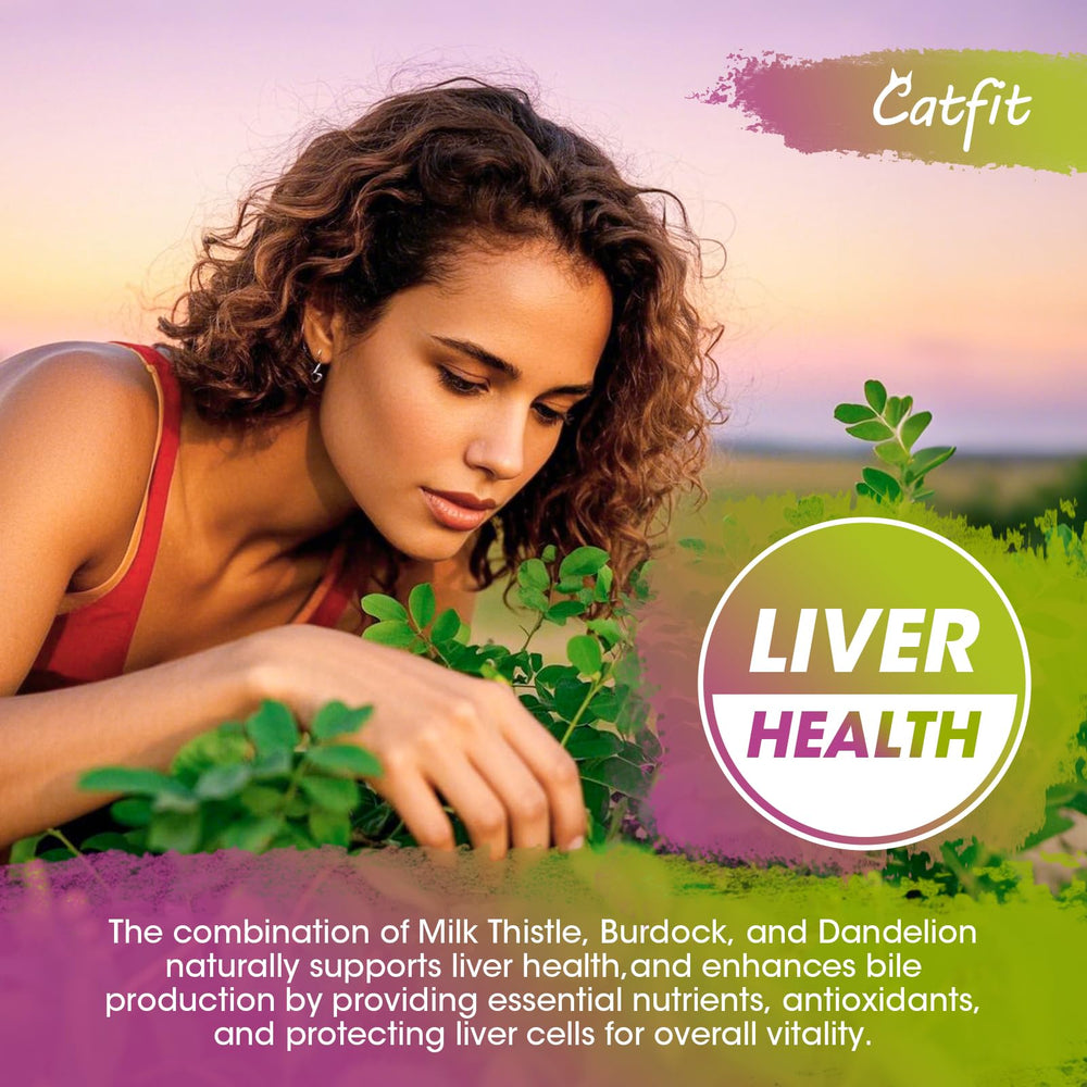 Dropper dispensing Catfit liver detox drops