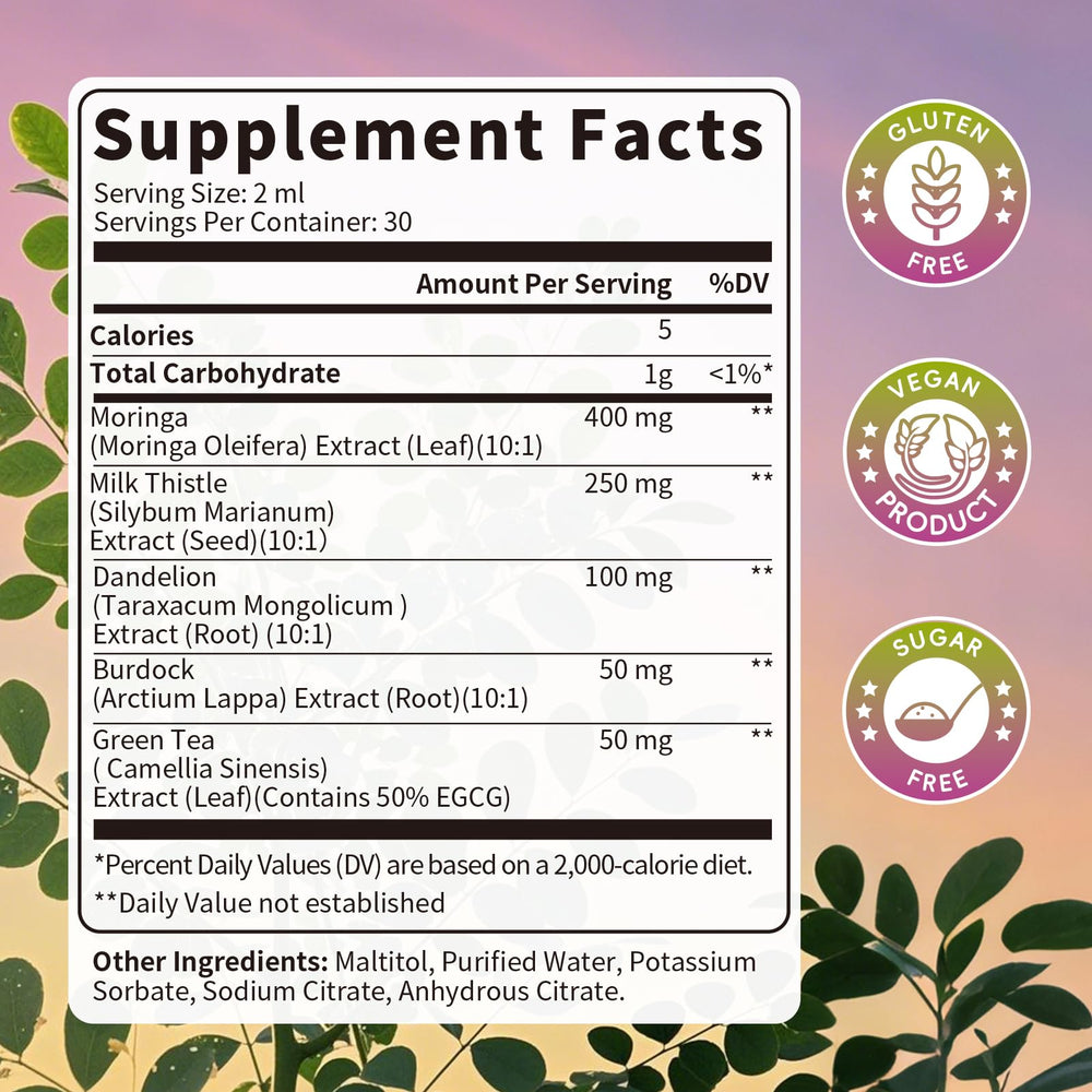 Lifestyle image of taking Catfit liver detox drops in a daily routine