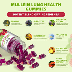 Catfit Mullein Gummies Raspberry flavor close-up