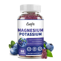 Catfit potassium magnesium gummies blueberry flavor hero image