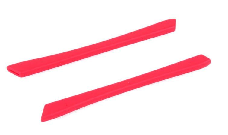 Caulo Ear Socks in Red for Oakley OX5132, OX8132, OX8165 frames - 1 pair